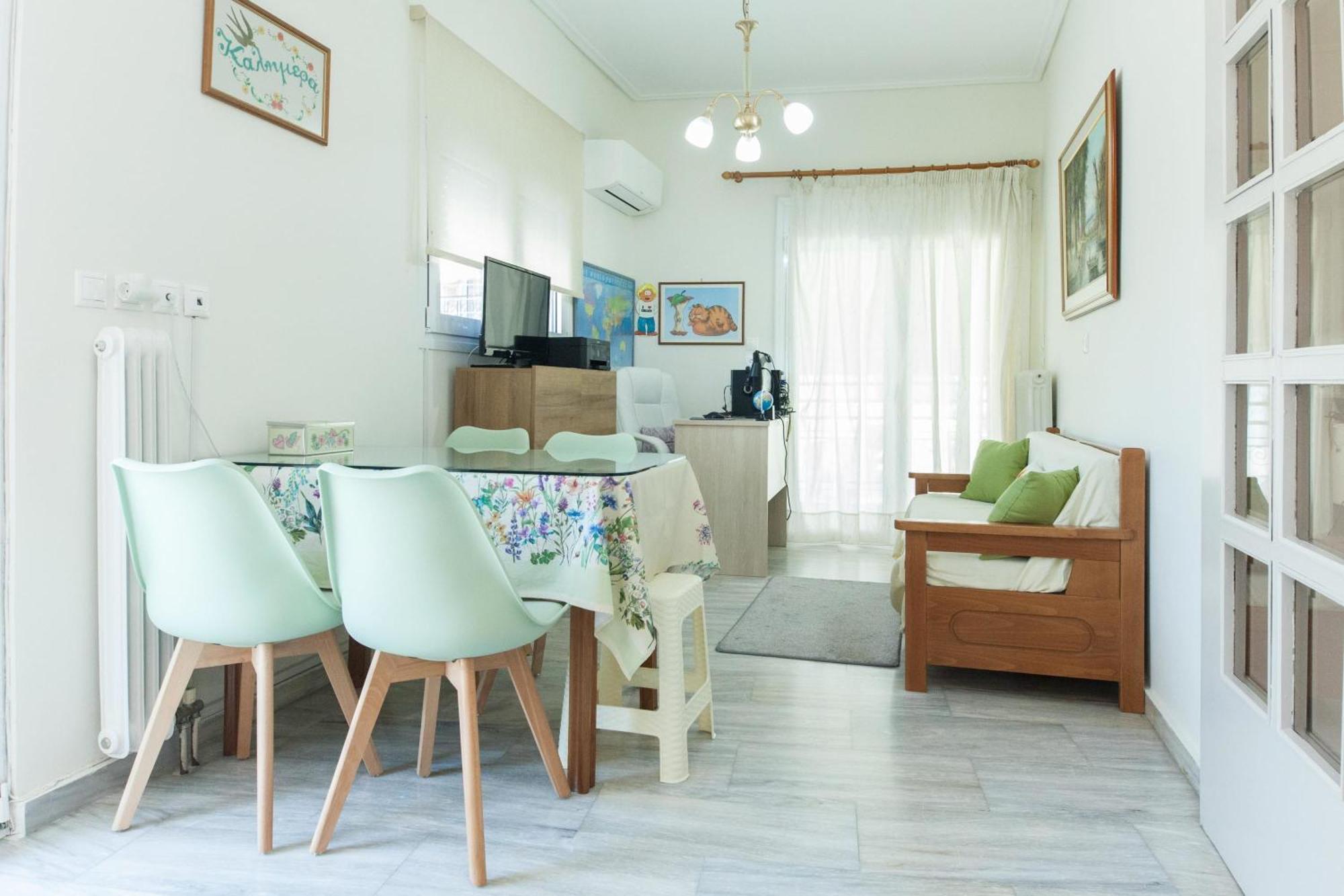 Classical 2 Bd Beauty Apt In Peaceful Chalandri Athens Exterior photo